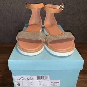 NWT Anthropologie Liendo Athens Sandals